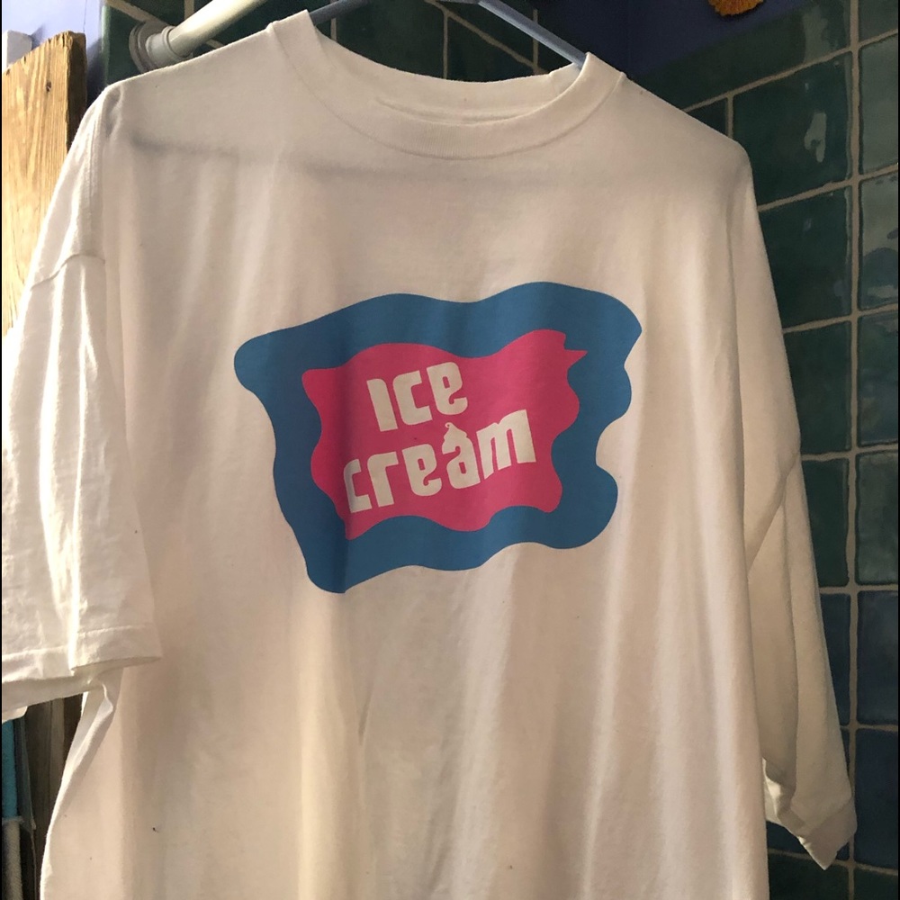 Pharrell Williams ice cream xl white T-shirt . New without tags